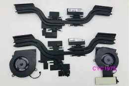 Pads New CPU GPU Cooler Fean/Heatsink для HP Omen 4 Pro 15DC TPNQ211 G3D 15DC0013TX 15DC0004TX L29352001 L29353001 Радиатор