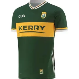 2024 Kerry Gaa Home Jersey Gömlek Erkek Rugby Forma Boyutu S-5XL Özel Adı ve Numarası