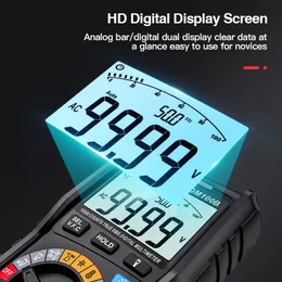 Mestek Digital Multimeter Professional Tester AC/Gleichstromspannungswiderstandsstrom Messung 10000 Zählungen Baum-RMS-Detektion