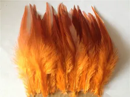 100 pezzi 4-6 '/10-15 cm 13 Colori Feetch Gallo di gallo di pollo Feather per gioielli cotti che producono una vendita sfusa