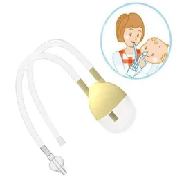 New Born Baby Safety Nose Cleaner Vacuum Suction Antibackwash Nasal Aspirator Baby Kids Silicone Protection Accessories8705061