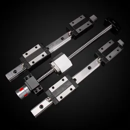 linear guide rails HGH20CA/HGW20CA +ballscrews C5 SFU1605 any length+nut housing end support BKBF12+couplers for CNC PARTS