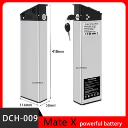 52V 17.5Ah 48V 17.5Ah Replacement Battery for MATE X Bike 48 V 15Ah 12.5Ah Foldable Bike Battery DCH-009 with 3A Fast Charger