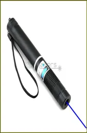 BBX4A 450nm Black Regolable Focus Blue Laser Pointer Pen Penna Light Beam Lasers3249134