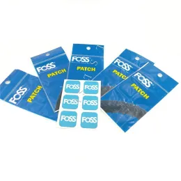 6pcs Foss Inner Tube Patch 16/18/20/22/26/27.5/29 "بوصة 700C إصلاح أنبوب الدراجات ذاتي التصحيح التايوان