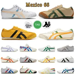 Tênis de corrida de chaussure famosos tênis ASIX TIGER MEXICO 66 ONITSUKASS BEIGE RED MENS MENOS BLATRO AO ANTERIOR SOME