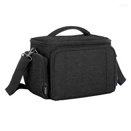 Sacos de armazenamento Bolsa de transporte portátil para Cricut Joy Joy Outdoor Polyster Tote Case com tiras adesivas ajustáveis Ferramenta