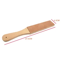 Dual -Side -Lederblätter Stropschneider Rasiermesser Poliermesser Schärfen professioneller Steinwerkzeugscheibe schärfen Home -Werkzeuge