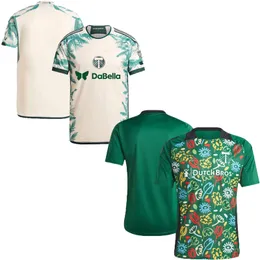 New Portland Timbers Soccer Jersey 2024 2025 Home Away Green Green 24 25 Pré Match Match Treinando camisa de futebol