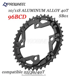 PROWHEEL Round Chainring 64/96/104BCD Mountain Bike Chainwheel 22T 24T 30T 32T 40T 42T 44T Sprocket steel/Alloy Tooth plate Part