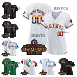 Мексика Astros 3 Pena Custom Baseball Jersey 27 Alttuve 44 Alvarez 2 Bregman Houstons Джастин Верландерфрамбер Вальдес 71 Джош Хейдер Джефф Багвелл Брайан Хосе Абреу