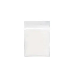 100 шт. Прозрачные пластиковые мини -ювелирные мешки с застежкой для Ziplock маленькие более толстые хрустальные упаковочные мешочки многоразовый мешок с молнией Pochette