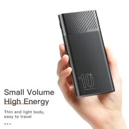 KUULAA Power Bank 10000mAh PowerBank Portable Charging Poverbank 10000 mAh USB External Battery Charger For Xiaomi Mi 10 iPhone