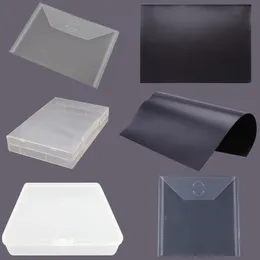 Magnetic Sheets Plastic Bags Storage Box Use to Store Cutting Dies Holders Organizer Transparent Bags 2021