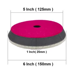 도매 1pc 양모 광택 패드 6 INICH CAR POLISHING PAD Japan Polishing Disc Cutting Car Polish Pads Car Polisher