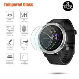 Film per Garmin Vivoactive3 Music 4 4S 9H Glass in vetro con temperaggio premium con tela per Vivomove Copertina di protezione dello schermo HR