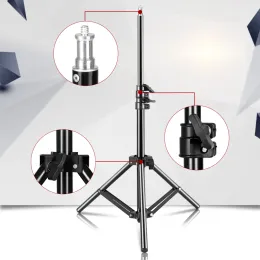 Statywy 100 cm/39,3 cala fotografii mini tabela 1/4 śruby światła stojak na photo Pierścień światła Lampa Lampa odbłyśla Softbox