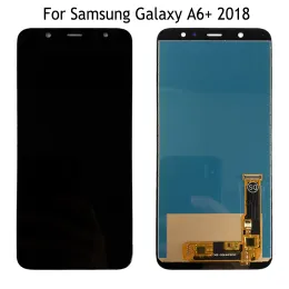 6.0inch TFT2 LCD för Samsung Galaxy A6+ 2018 Display A605 Touch Screen Digitizer Panel Assembly A6 Plus A6050 LCD Display