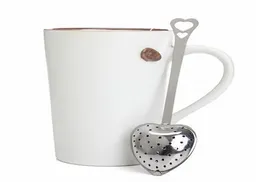 Quottea TimeQuot Coração Infusor Infusor Hearthaped Hoodless Herbal Tea Infuser Spoon Filter Tea Sinhor2326949