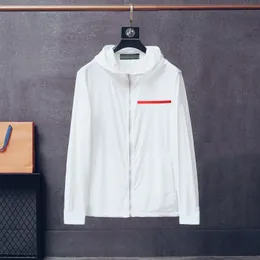 Tasarımcı Erkek Ceket Hoodies güneş koruyucu ceket moda buz ipek güneş kremi giyim bombacı ön cam ceket erkekler kadınlar nefes alabilen ve UV dirençli kapüşonlu