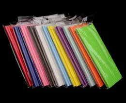 197cm Einwegblase Tee Dicke Regenbogen -Trinkpapier Strohhalme für Bar Geburtstag Hochzeitsfeier Lieferungen LX34627436587