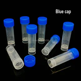 5ml Plastic Freezing Tube with thread cap ,Cryovial Preservative Tube Sample bottles with scale,Cold Storage Tube with gasket