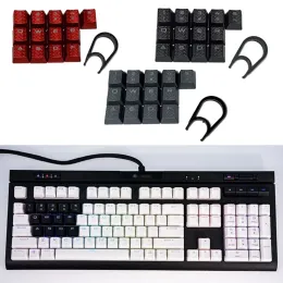 Tillbehör 13st KeyCaps DIY ABS Bakgrundsbelyst NEYCAP NONSLIP Texture KeyCaps för mekanisk tangentbordsinstallation OEM -profil