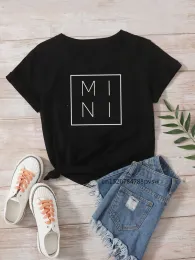 Mama Baby Family Matching Outfits Mom e io T-shirt Funny Women Mother Figlia Tops Tee Girl Mommy Baby Clothes, Drop Ship