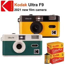 Telecamera New Kodak vintage retrò Ultra F9 35mm Reusabile fotocamera REULLA CAMERA GRANGE NOTTE DARK + 13536 35mm Colore più 200 Film