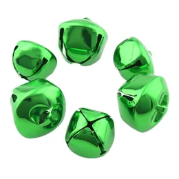 10pcs 24mm 29mm metal jingle bells beads roough beads Green Christmas Tree Decorations Decorations Party Party Crafts DIY