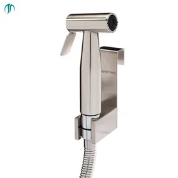 Aço pulverizador de bidê portátil DUCHA HIGIENICA DOUCHE HIGAÇÃO HIGIENC HYGIENIC SPRYER DO SUPERIOR HAÇA GRIFO BIDET FAUCET