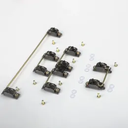 Teclados PCB Montado para Screwin V2 Eixo de satélite de fio de ouro preto 6.25U 2U Para teclas de modificador de teclado mecânico