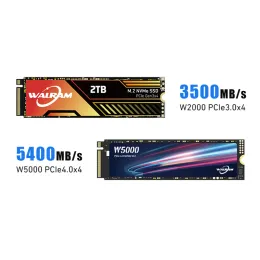 Azionamento Walram M.2 NVME SSD 120GB 128GB 240GB 256GB 512GB 1TB 2TB HDD M2 NVME M.2 2280mm Disco Duro per laptop desktop NVME SSD M.2