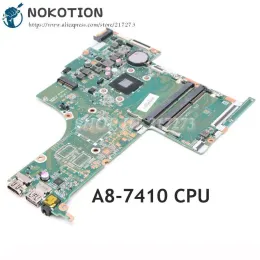 Moderkort nokotion för HP Pavilion 15AB 15ZAB00 Laptop Motherboard A87410 CPU DDR3 809337001 809337501 DA0X22MB6D0