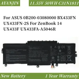 Батареи C31N1811 11,55 В 50WH Ноутбук для ASUS 0B20003080000 BX433FN UX433FN2S для ZenBook 14 UX433F UX433FAA5046R