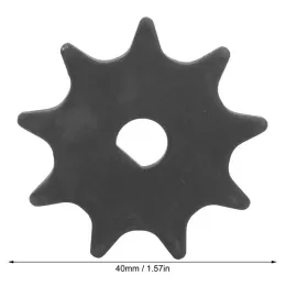 410 9T 11T D Lochketten Kettenrad Kettenrad Elektrische Roller Motor Motor Motorkettenkettenrad für My1016 / My1025 Motor