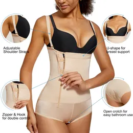 Nadainaa Body Shaper Latex Shapewear Women Butt Lifter Tummy Control Shape