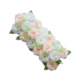 10 pezzi di plastica in plastica sullo scaffale a parete fai -da -da -te piattaforma griglia di plastica accessori per fiori artificiali composizione floreali di nozze