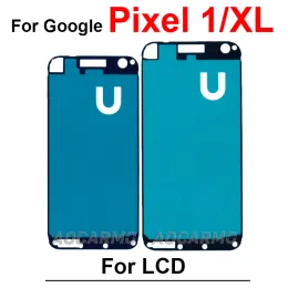 Para o Google Pixel 1 2 3 3a 4 4a xl 5a 5 2xl 3axl 3xl 4xl cola dianteira Adesivo para a frente LCD Display Sticker Tape Glue