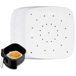 100pcs Air Fryer Grechment Paper Liners