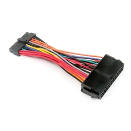 Adaptador feminino de 1 x 20 pinos a 24 pinos Cabo de cabo de 20 pinos a 24 pinos Cabo de adaptador 14 cm para ATX PSU para mini HP