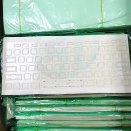 Tastaturen Voller neuer Satz A1706 Tastaturclip Cilps Scharnierschere für MacBook Pro 13 '' 15 '' A1706 A1707 Tastaturschlüsselkaps -Schlüsselkappe