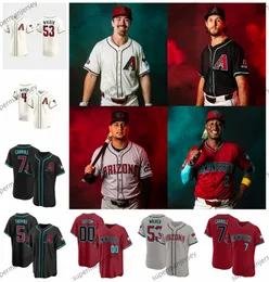 7 Corbin Carroll Diamondbacks 2024 New Jersey Zac Gallen Ketel Marte Brandon Pfaadt Alek Thomas Evan Longoria Кристиан Уокер Габриэль 2023 Мировой серии Джерси AAA