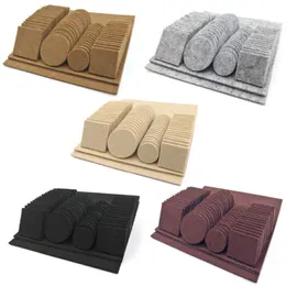 Felt Pads 80/130pcs Round Square Heavy Duty Self Stick Pad Supplies for Festival Party Dining Table Bottom Protect