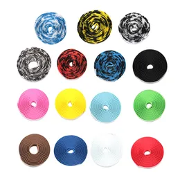 A Set Road Bike Accessories 11 Colors Bicycle Handlebar Tape Camouflage Cycling Handle Belt Cork Wrap with Bar Plugs Bar Tape