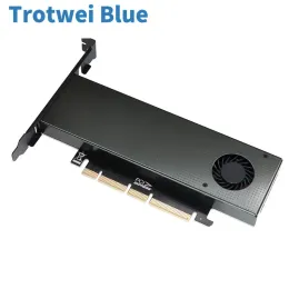 Kort PCIe till M2 Adapter M.2 NVME NGFF M B KEY SSD PCI E Adapter PCI Express PCIe X4 X8 M.2 Converter Card för M2 2230 2242 2260 2280