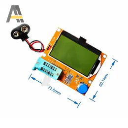 MEGA328 METER TESTASTOR TESTER DETER Capacità a triodo Digital v2.68 MOS/PNP/NPN LCD Scherter LCD