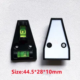 44.5*28*10mm 2pc Mini T-Type Spirit Level Bubble Triangel Laser Laser Level Bubble Measuring Kit för DIY Vertical Horizontal