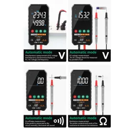 FY107C Multimetro Digital Profesional Smart AC DC POLTAGE Auto Range Temp Capacitance Ohm NCV True RMS Multimeters Tester Tools Tools