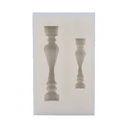 古代ギリシャの柱金型DIYローマ列金砂糖エポキシ樹脂アートツールケーキデコレーション職人技のコンビナット